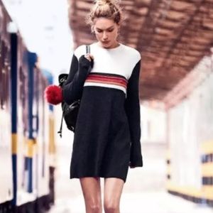 Free People Colorblock Mini Dress